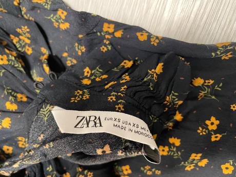 Šatky alebo dlhšia blúzka. vel. 34-xs, zara,xs