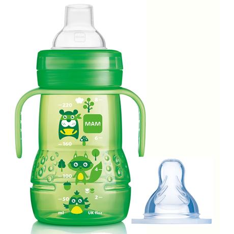 Mam hrnček trainer 2v1 220 ml, 4m+ +ceumlik gratis,