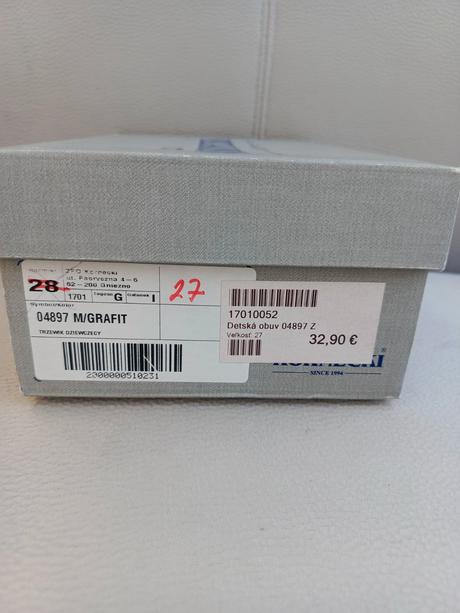 Prechodné topánky, kornecki,27