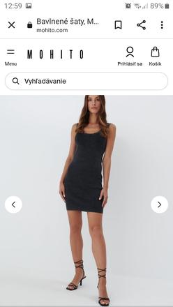 Nové dámske bavlnené šaty s visačkou, mohito,l