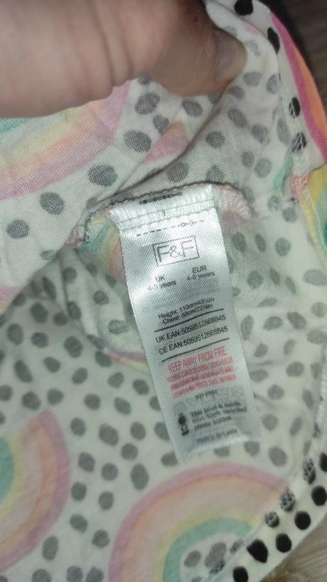 Dúhové šaty, f&f,110