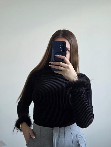 Extravagantný top s/m, s
