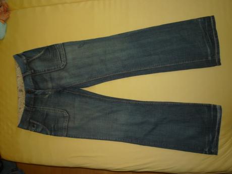 Nenosené rifle širšieho strihu l.o.g.g., h&m,40