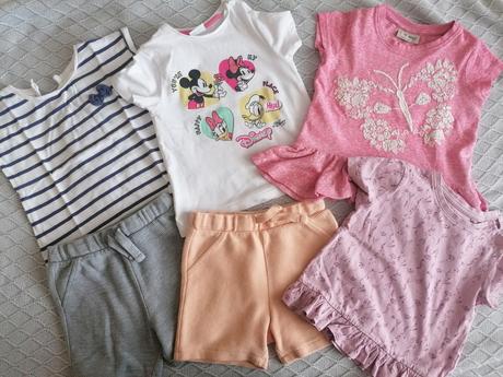 Letny balik 80, kraťasy, tričká, 68–80