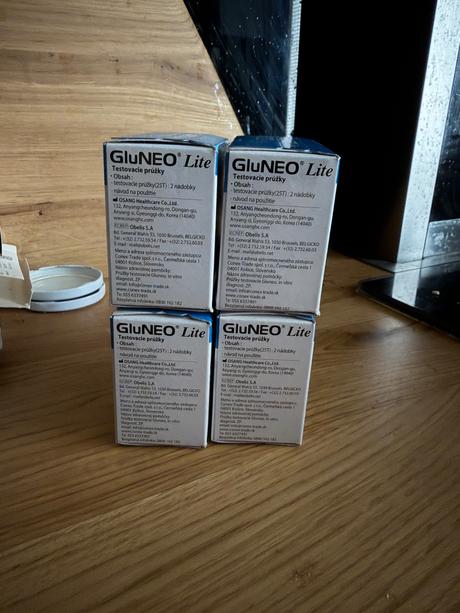 Testovacie prúžky gluneo lite -nové,