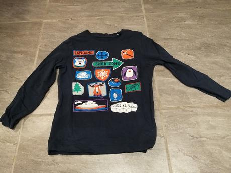 Tričko snow zone, c&a,122