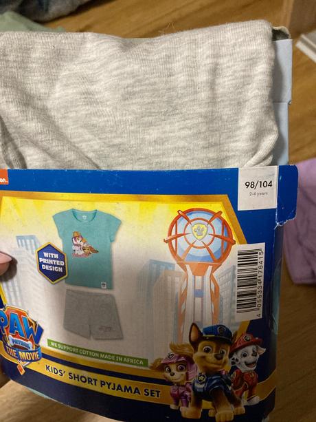 Dievčenské pyžamo skye 98-104, lupilu,98 / 104