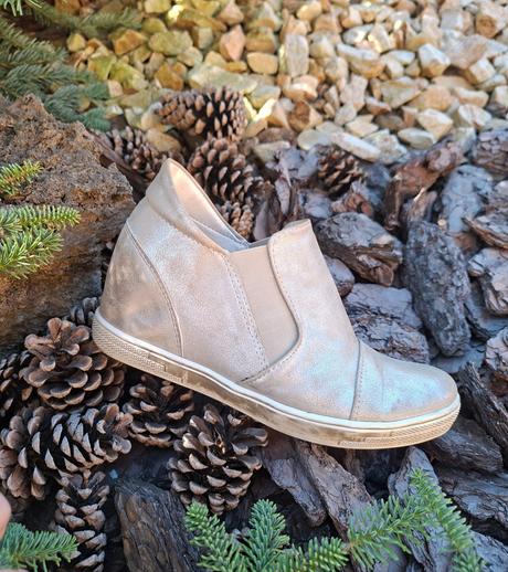 Pohodlné kožené topanky, 37