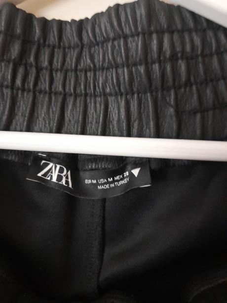 Koženkové nohavice zara, zara,m