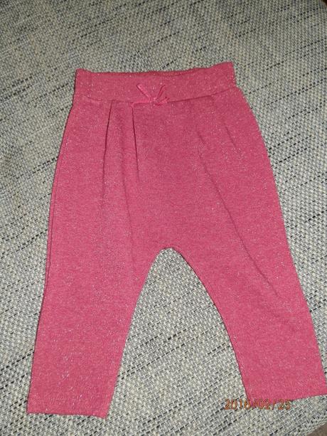 Haremkové trblietavé nohavice, pepco,80