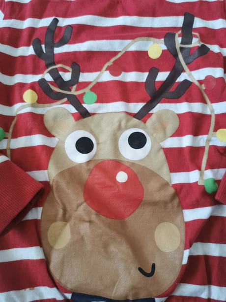 Vianočné tričko 4-5rokov, pepco,110