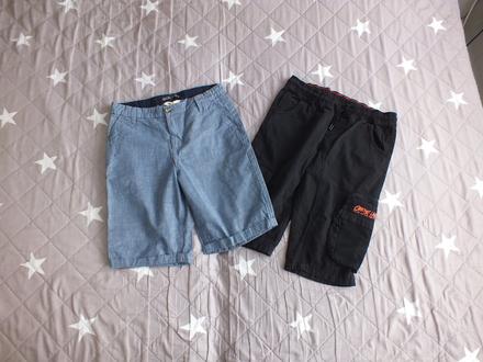 2x chlapčenské kraťasy, h&m,170