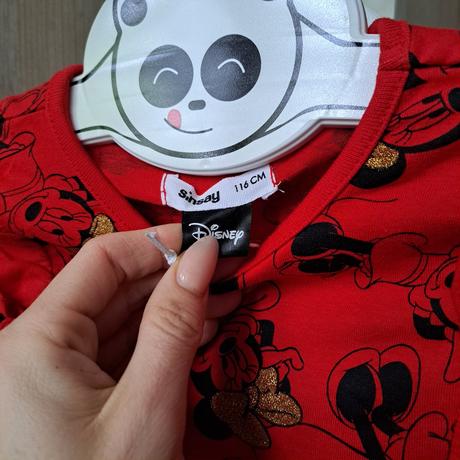 Šaty minnie mouse, disney,116