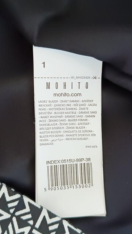 Dlhé sako, mohito,38