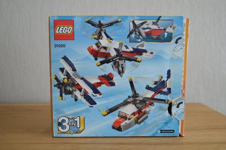 Lego creator 31020 dobrodružstvo s dvoma vrtuľami,