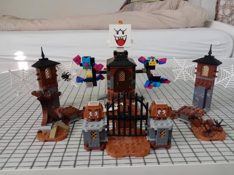 Lego super mario 71377 king boo a strašidelný dvor, 
