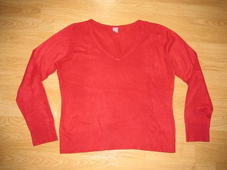 Červený pulóver v.42, 42