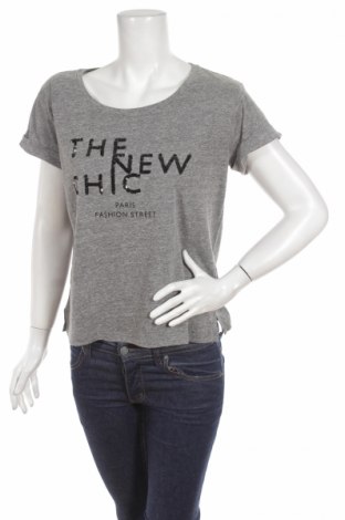 Sivé tričko, mango,m