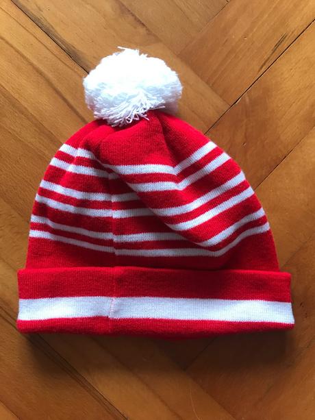 Zimná čiapka hc olomouc - červená s brmbolcom, m