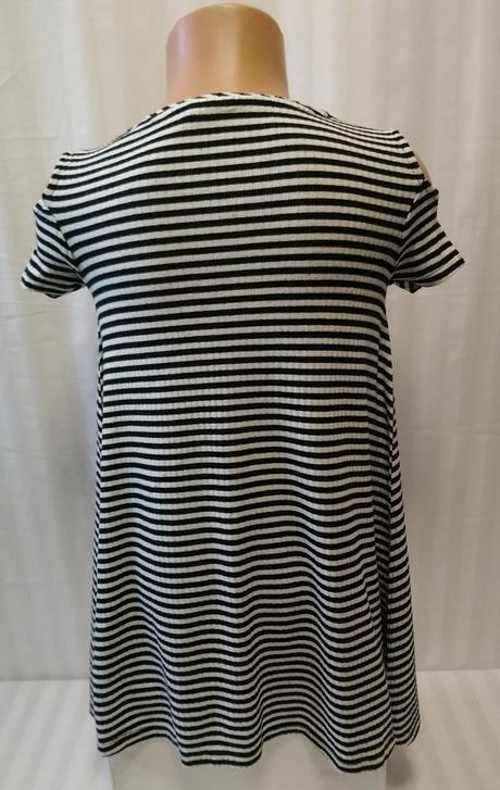 Dievčenské čierno biele šaty, f&f, f&f,122