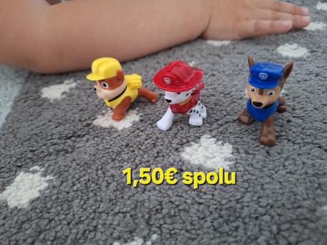 Figurky rozne labkova patrola - paw patrol,