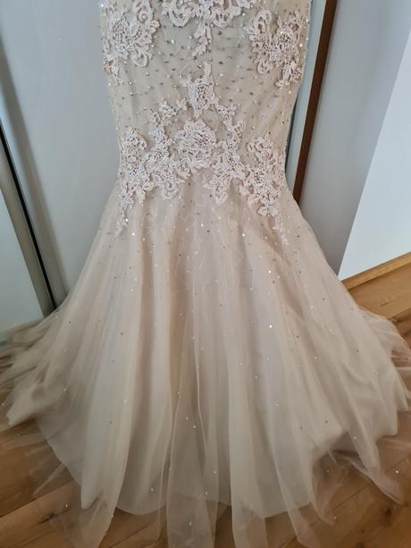 Luxusne nove spolocenske/svadobne saty vel.36, s