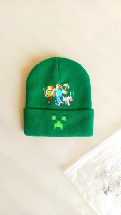 Nová čiapka minecraft,