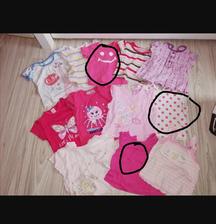 Tričká 9 ks, f&f,62