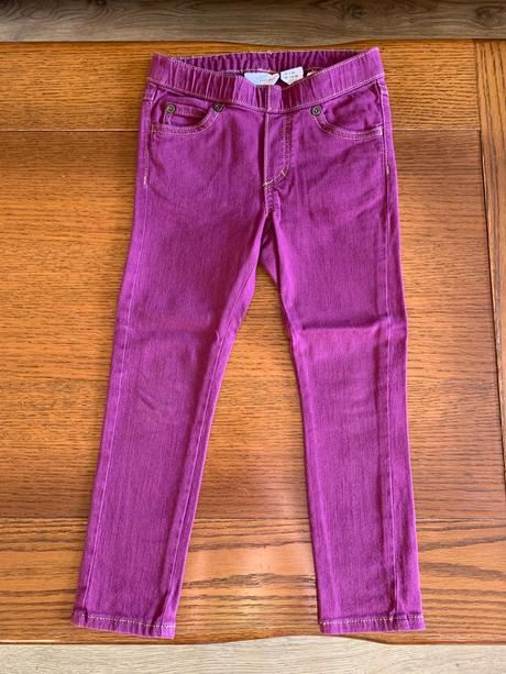 Riflovinové jegginsy, h&m,104