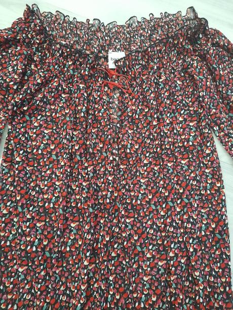 Kvietkovaná blúzka/tunika, l