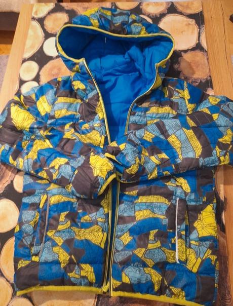 Obojstranná vetrovka bunda 152/158, alpine pro,152