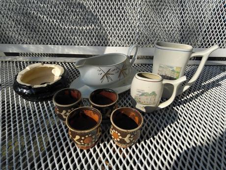 Stare keramicke doplnky,