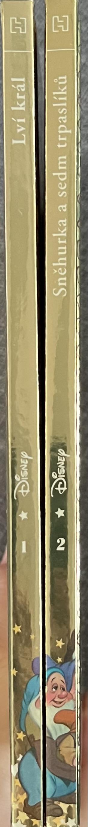 Zlatá sbírka pohádek sněhurka s lví král, 