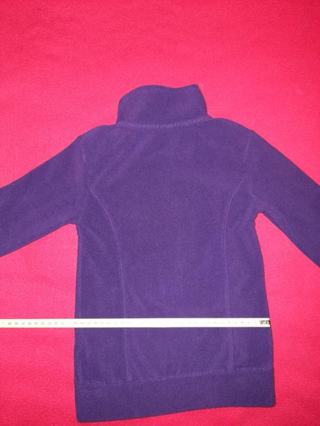 Flísová mikina pre štíhle dievcatko, dopodopo,104