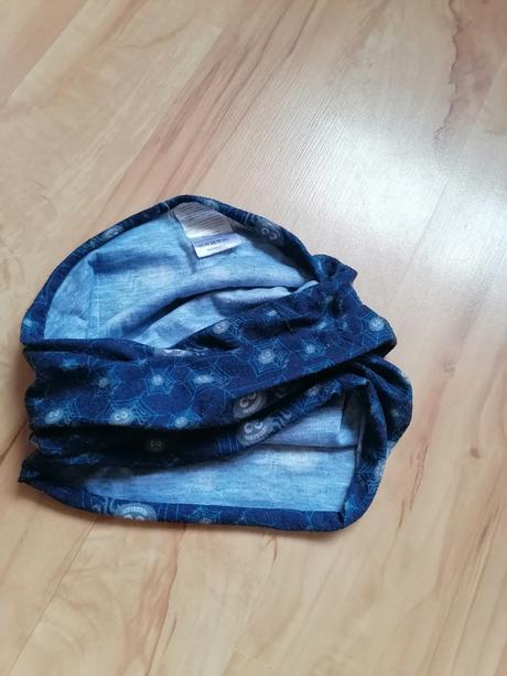 Jesenný nákrčník - tunel - motív pavúci - 98/104, 98