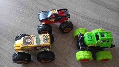 Monster truck autíčka, 