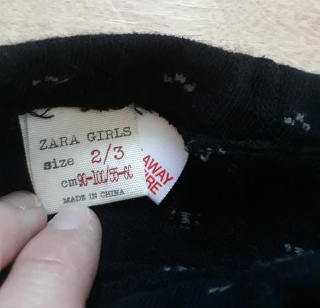 Pančuchy zara č.92/98, zara,98