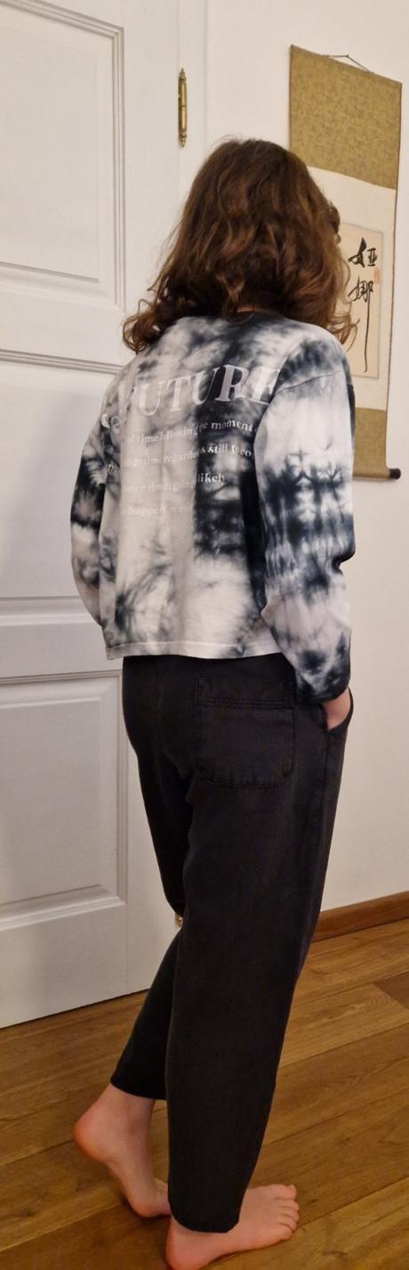 Crop tricko.zara dlhy rukav, zara,134