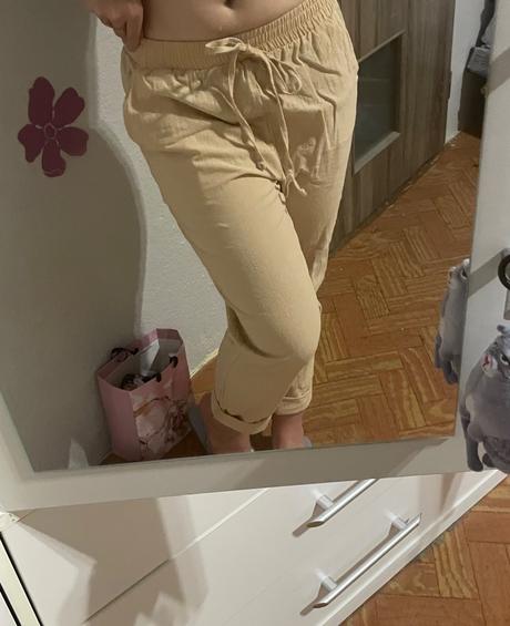 Elegantne voľné nohavice, zara,s