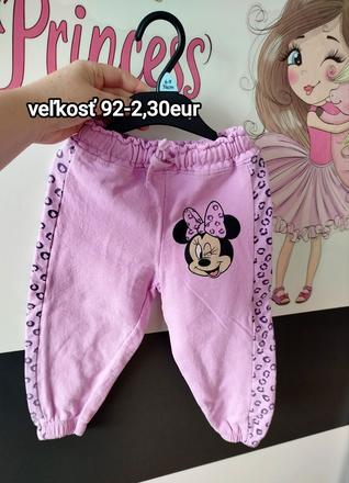 Minnie tepláčiky, disney,92