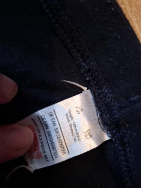 Legíny 2 ks b 122/128, tesco,128