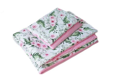 Luxusný set do postieľky s mantinelom, šírka (cm): 60,dĺžka (cm): 120