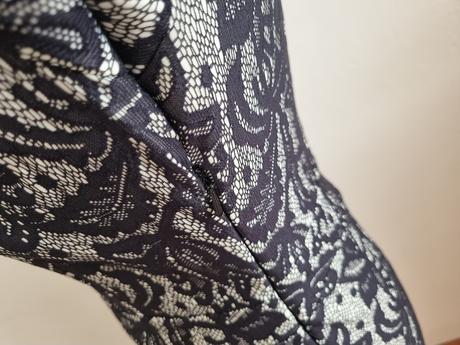 Púzdrové šaty so vzhľadom čipky 38, f&f,38