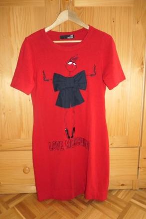 Love moschino original luxusne svetrik. celorocne, moschino,m