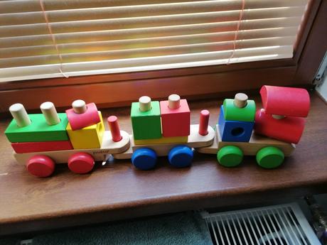 Drevený vláčik,