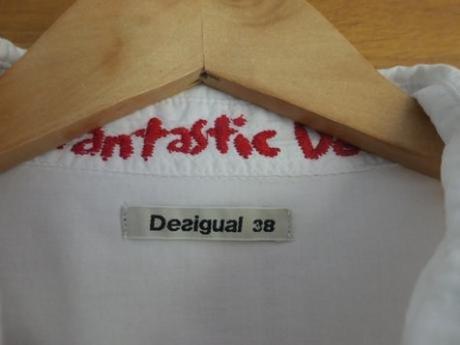 Desigual original krasna damska letna kosela s/m, desigual,m