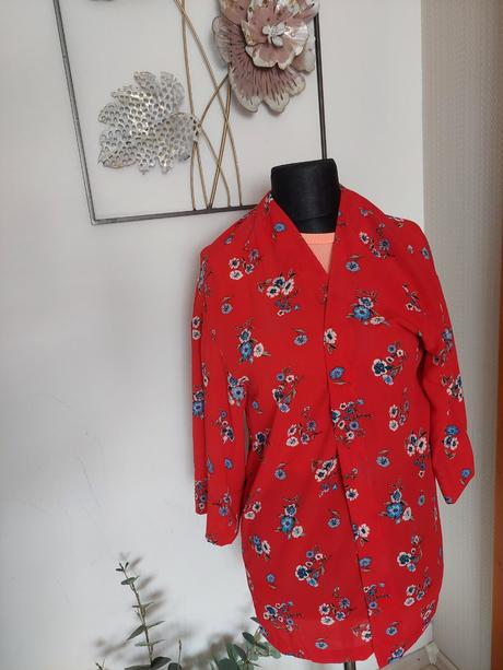 Letný kvetovaný prehoz s, h&m,s