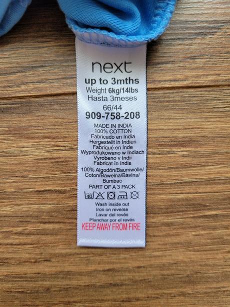3x letný overal next, next,62