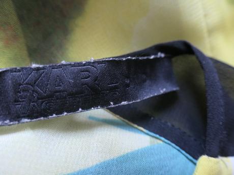 Karl lagerfeld original vyrazna,krasna bluzka s/m, m