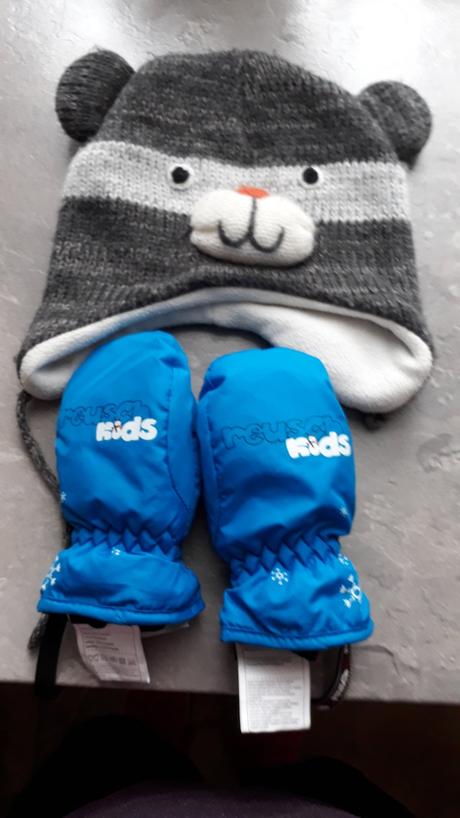 Tepla ciapka a rukavice, 80